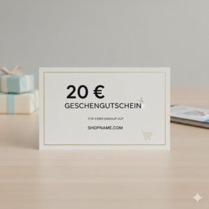 geschenk gutschein 20 euro